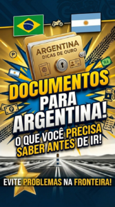 Leia mais sobre o artigo Viagem de Moto para Argentina: Documentos Obrigatórios e Dicas de Fronteira [Atualizado]